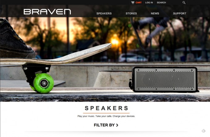 BRAVEN Portable Bluetooth Speakers