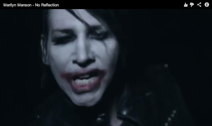 Marilyn Manson 新作より「No Reflection」PV