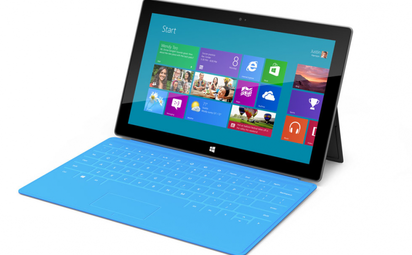 Microsoft 自社開発のタブレット「Surface」について