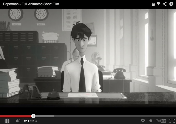 『紙ひこうき』(Paperman) ディズニー短編アニメ | 第85回アカデミー賞にもノミネート!