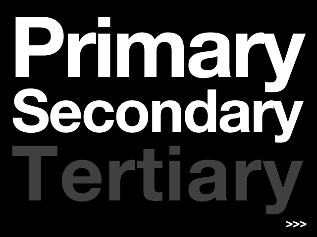 primary secondaryの次は?『tertiary』でOK