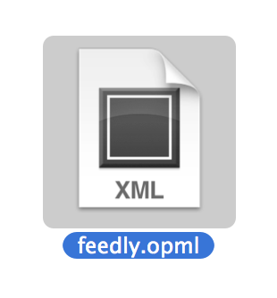 feedly 2013年6月29日OPMLエクスポートが利用可能に