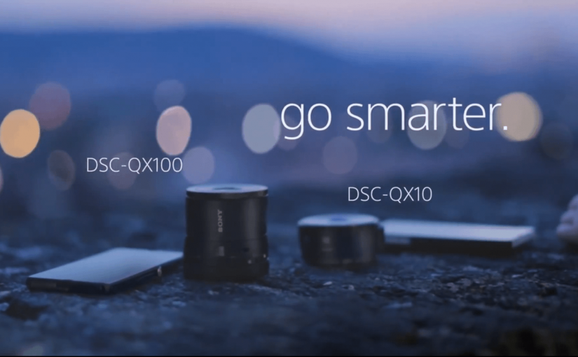 ソニーの新商品 スマホ装着レンズ QX100 and QX10 のムービーが素敵