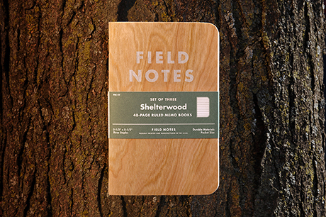 Field Notes 新カラー商品「Shelterwood」が新登場