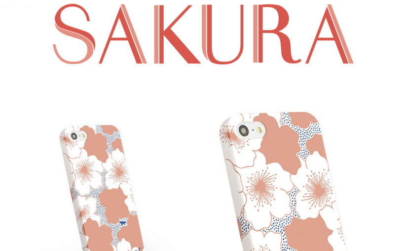 メゾンキツネ (Maison Kitsuné) 桜モチーフの iPhone 5S ケース「SAKURA」発売