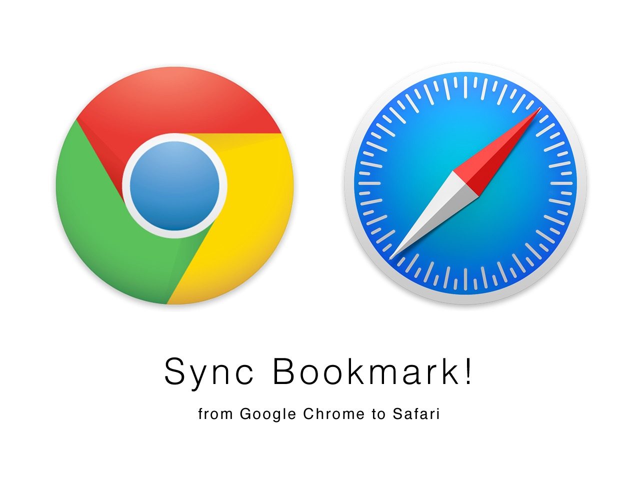 Google ChromeからSafariにブックマークと履歴を簡単に同期させる方法